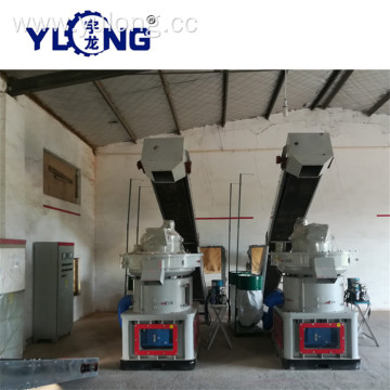 YULONG XGJ560 corn stalk pellet making machine